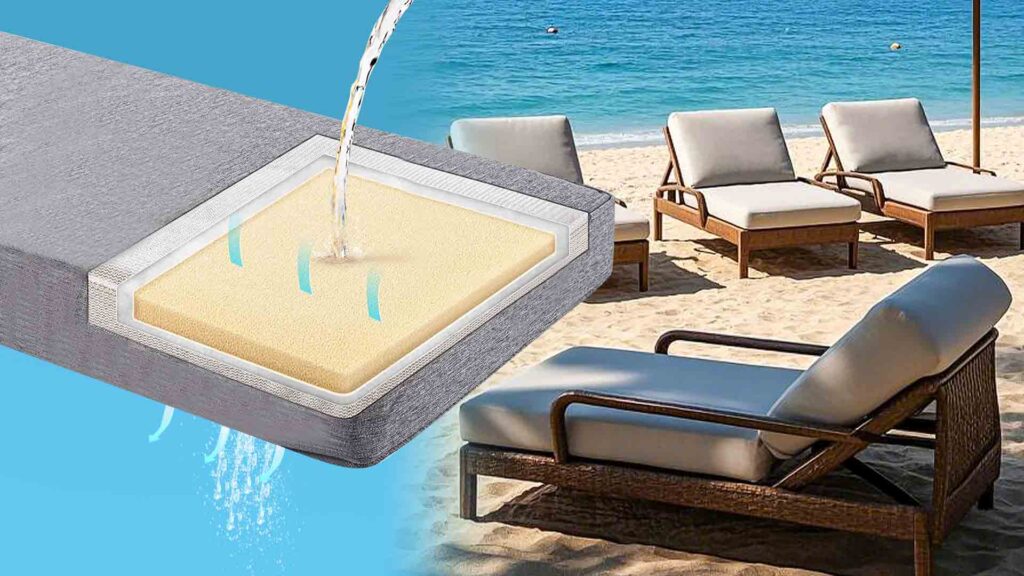 Reticulated Foam For Outdoor Furniture