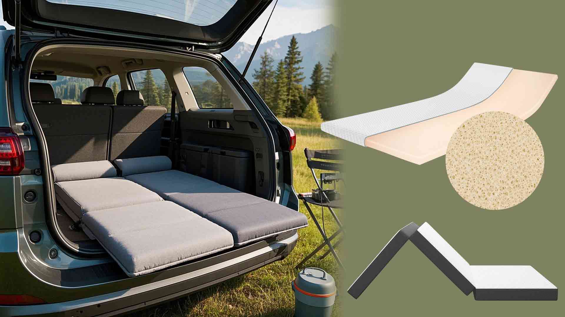 Luxury Camping: Silicon Reticulated Foam Mattress Innovation